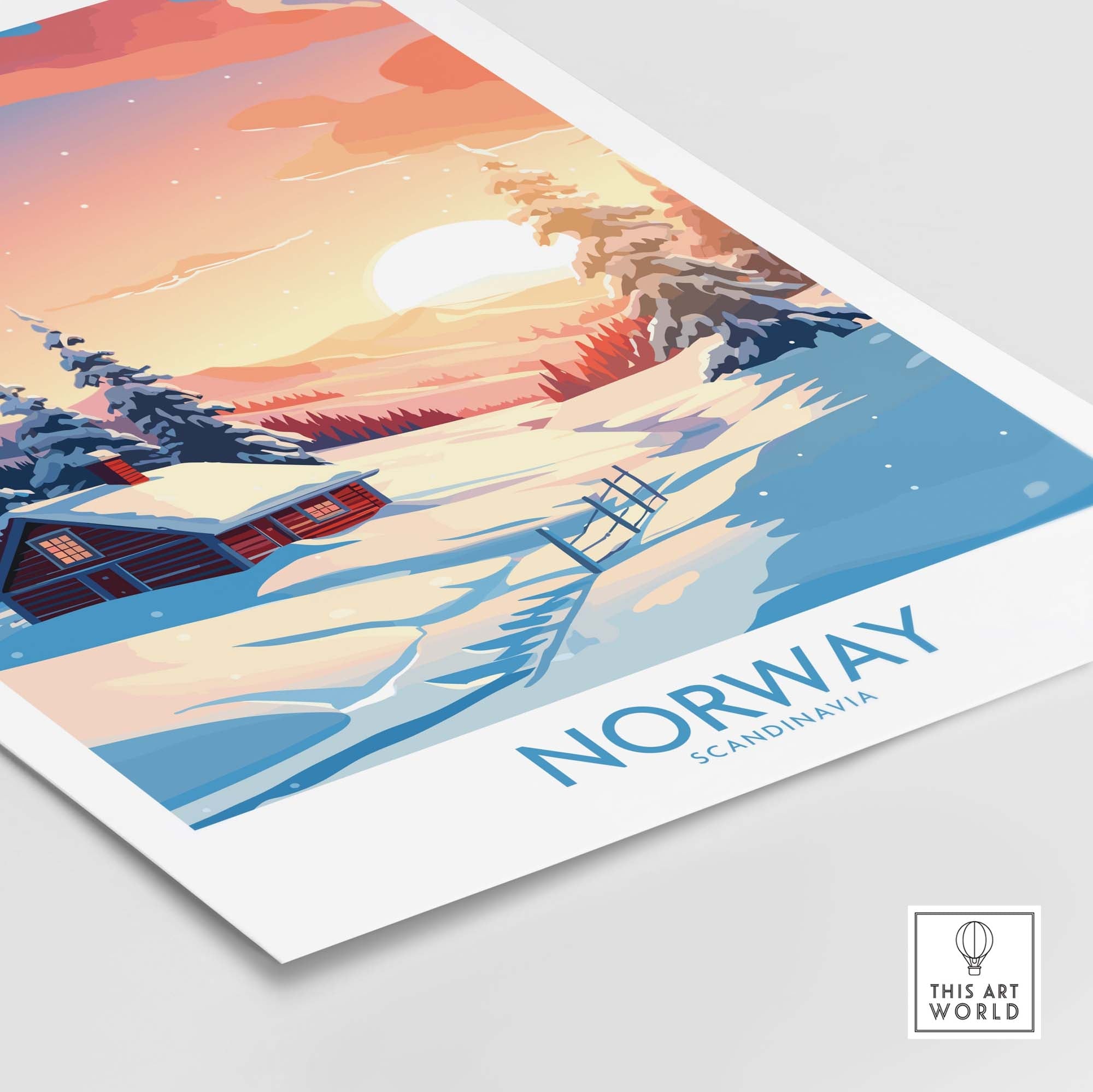 Norway Poster Print