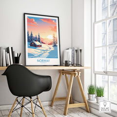 Norway Poster Print