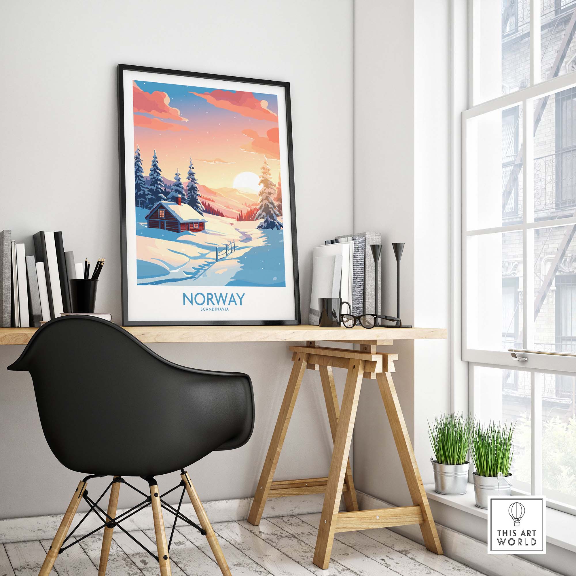 Norway Poster Print