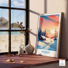 Norway Poster Print