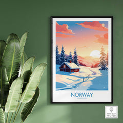 Norway Poster Print