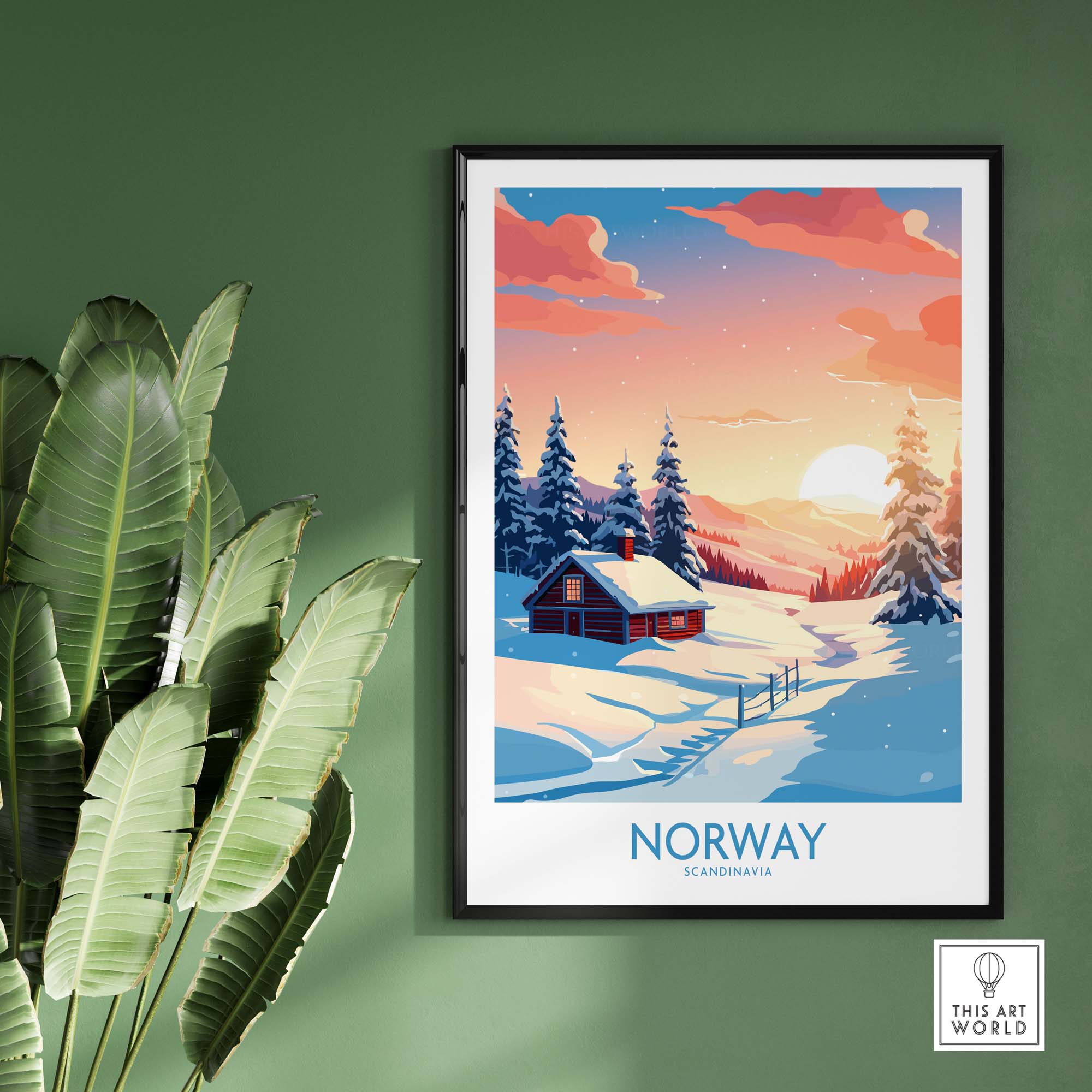 Norway Poster Print