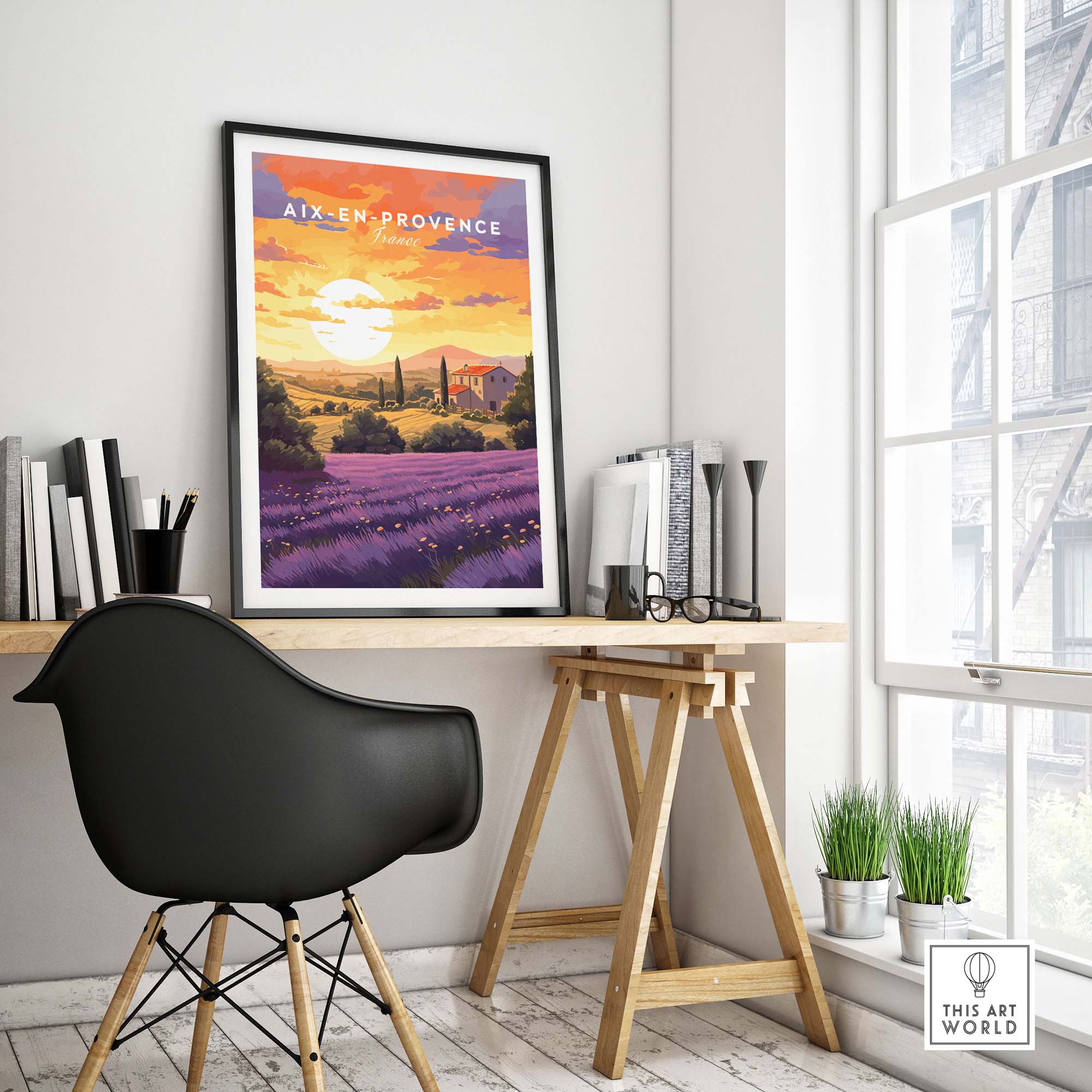 Aix-en-Provence Print
