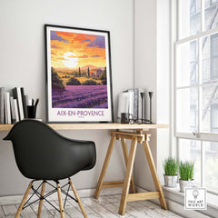 Aix-en-Provence Art Print