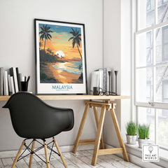 Malaysia Poster of Perhentian Islands