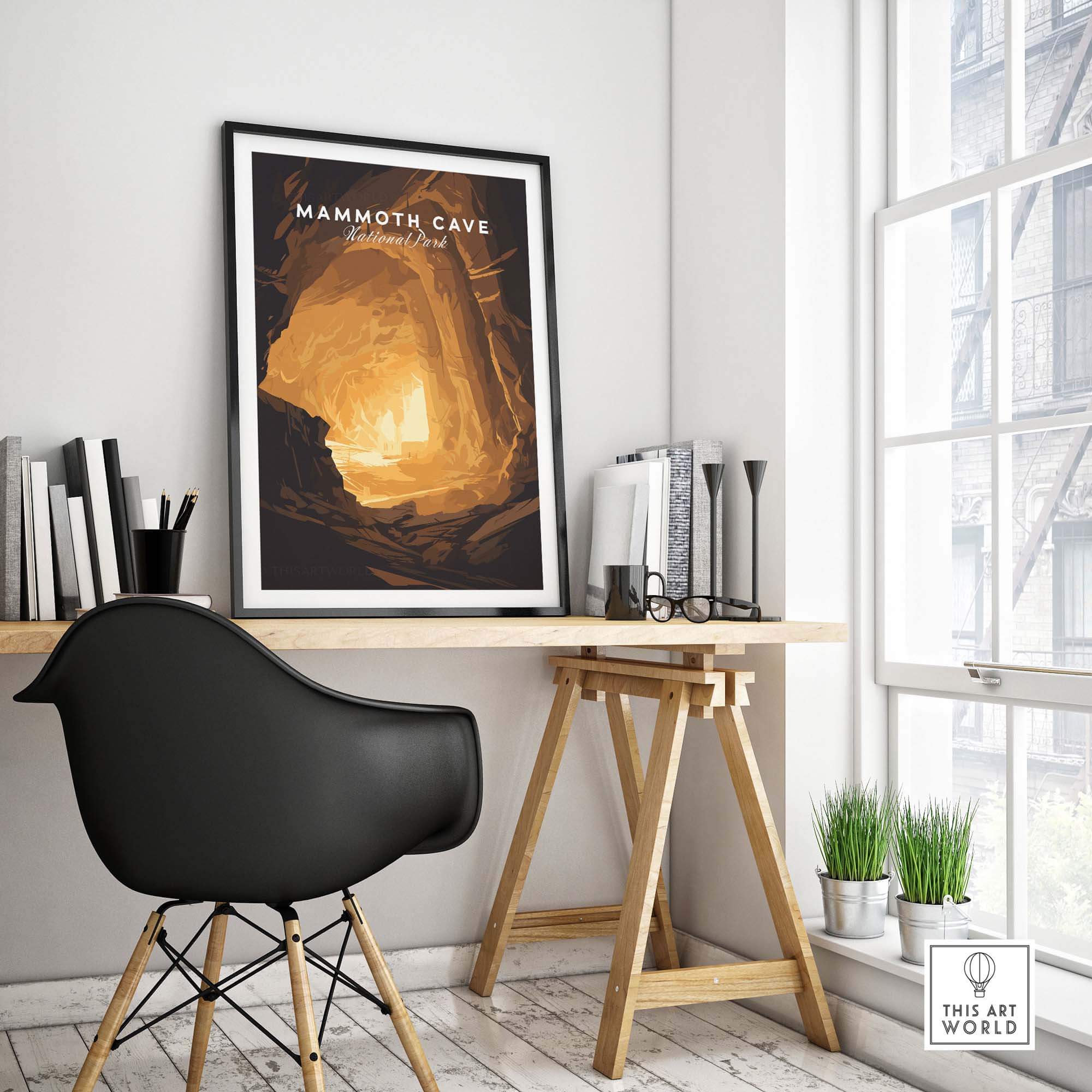 Mammoth Cave National Park Poster