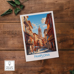 Pamplona Wall Art Print