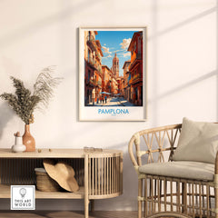 Pamplona Wall Art Print