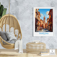 Pamplona Wall Art Print