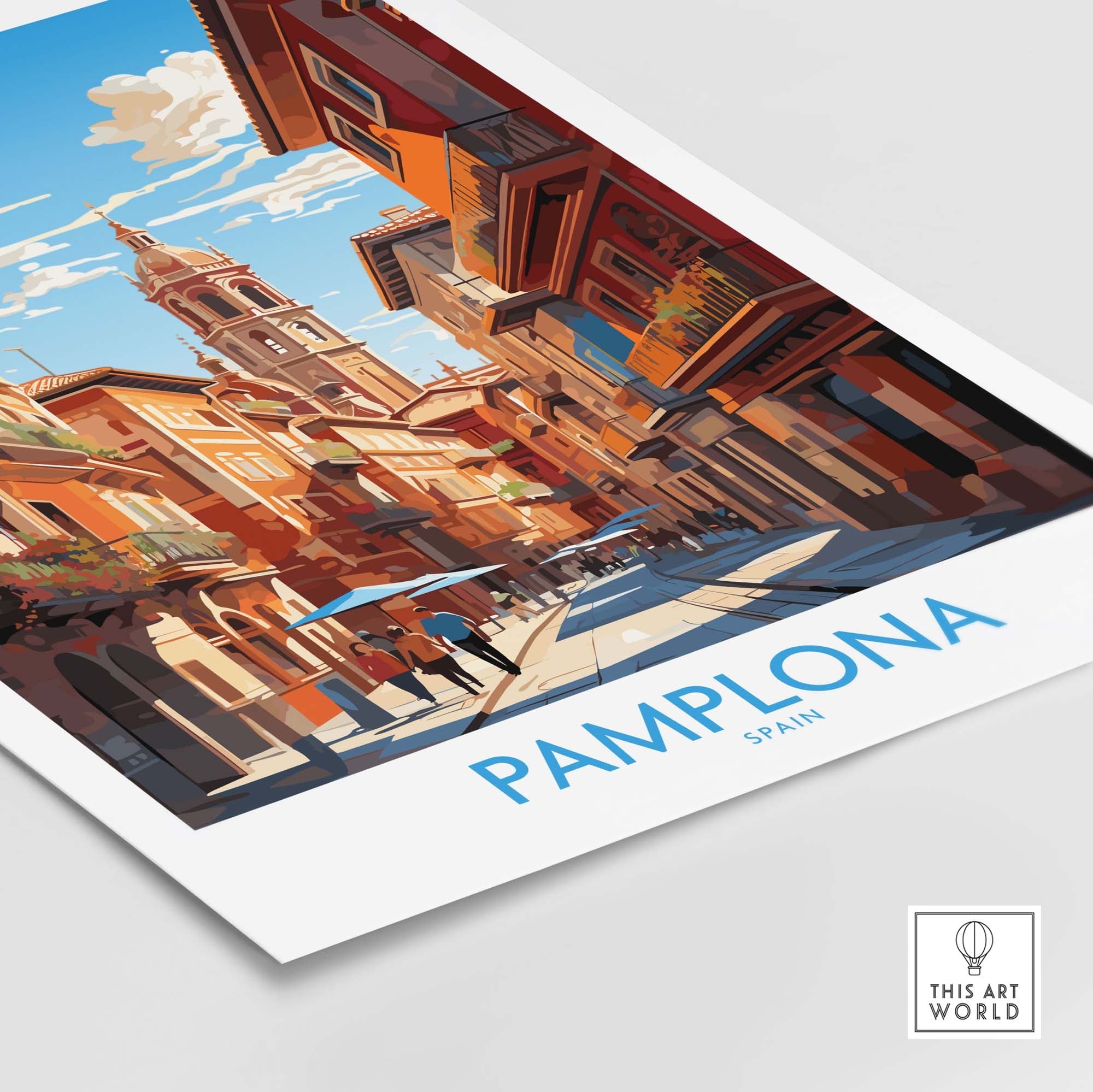 Pamplona Wall Art Print