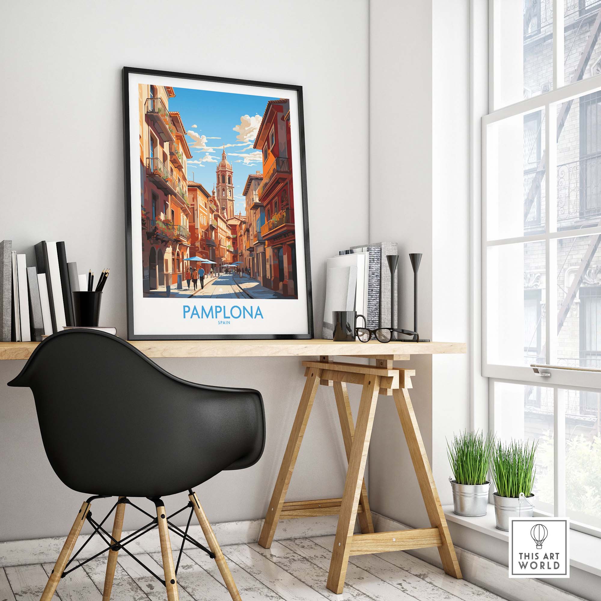 Pamplona Wall Art Print
