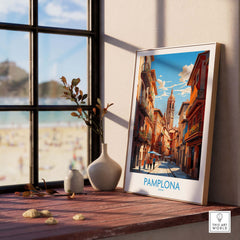 Pamplona Wall Art Print