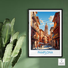 Pamplona Wall Art Print