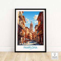 Pamplona Wall Art Print