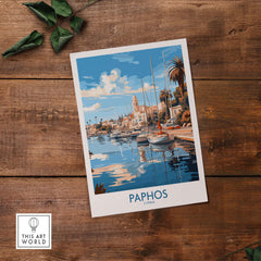 Paphos Wall Print Cyprus