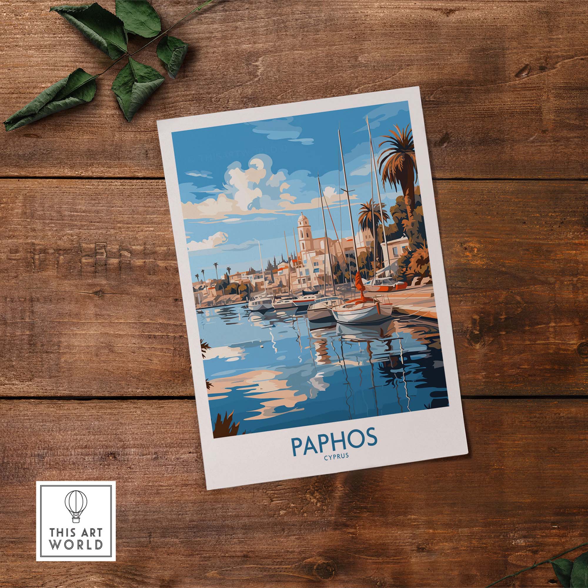Paphos Wall Print Cyprus