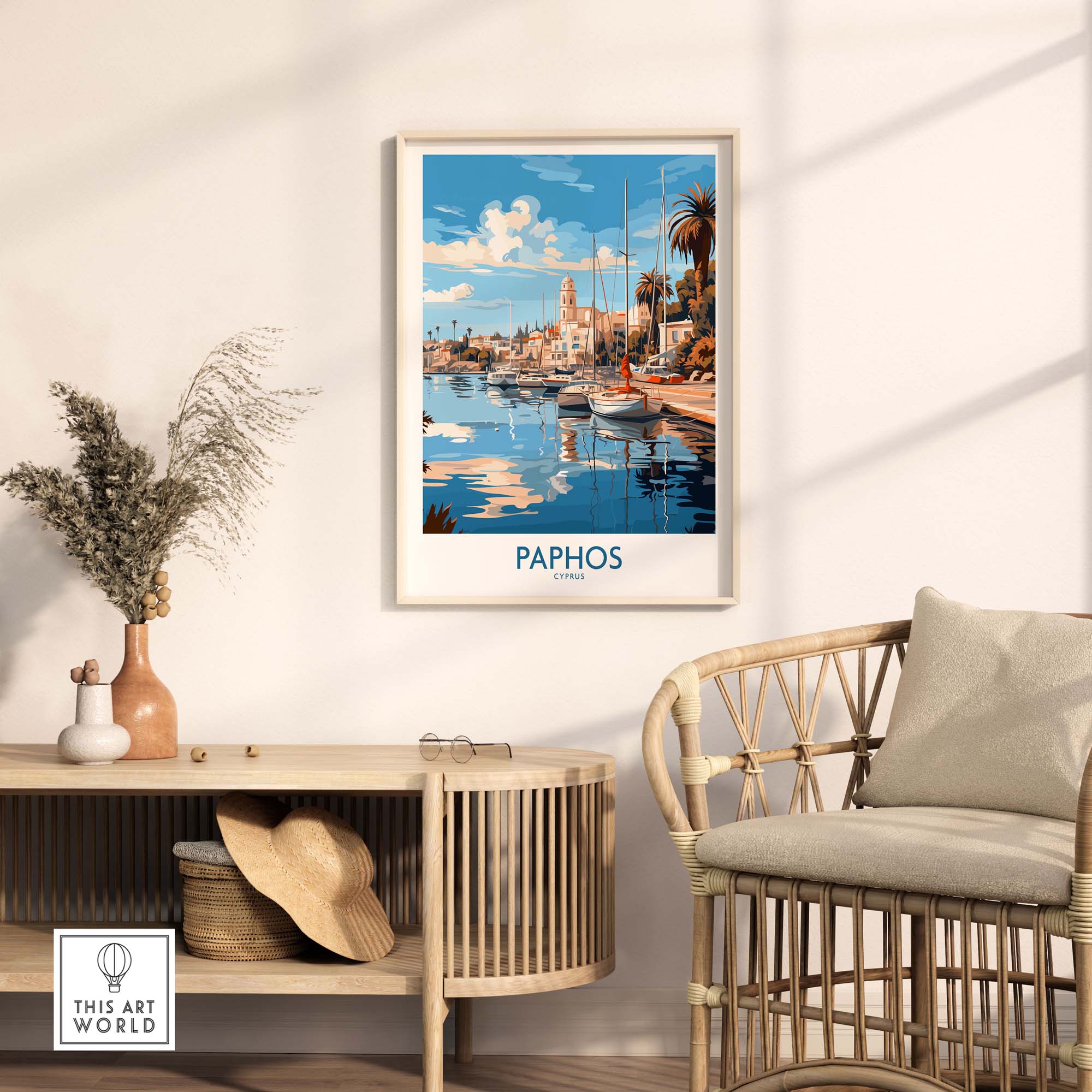 Paphos Wall Print Cyprus