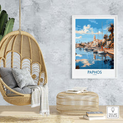 Paphos Wall Print Cyprus