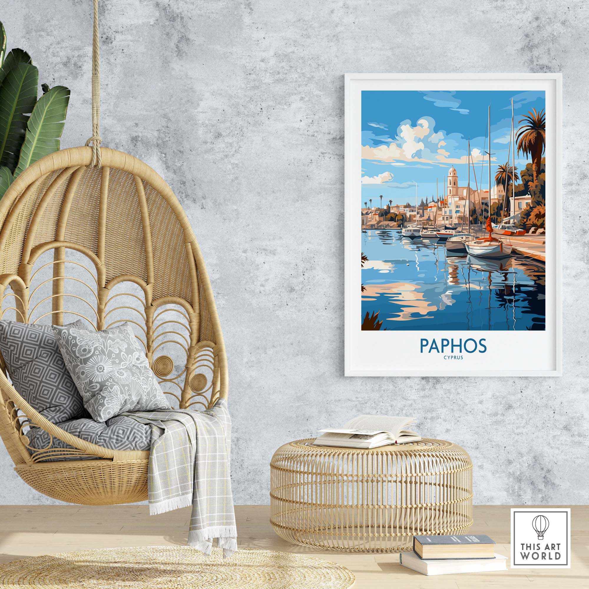 Paphos Wall Print Cyprus