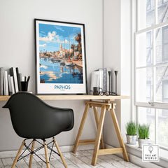 Paphos Wall Print Cyprus