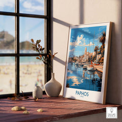 Paphos Wall Print Cyprus