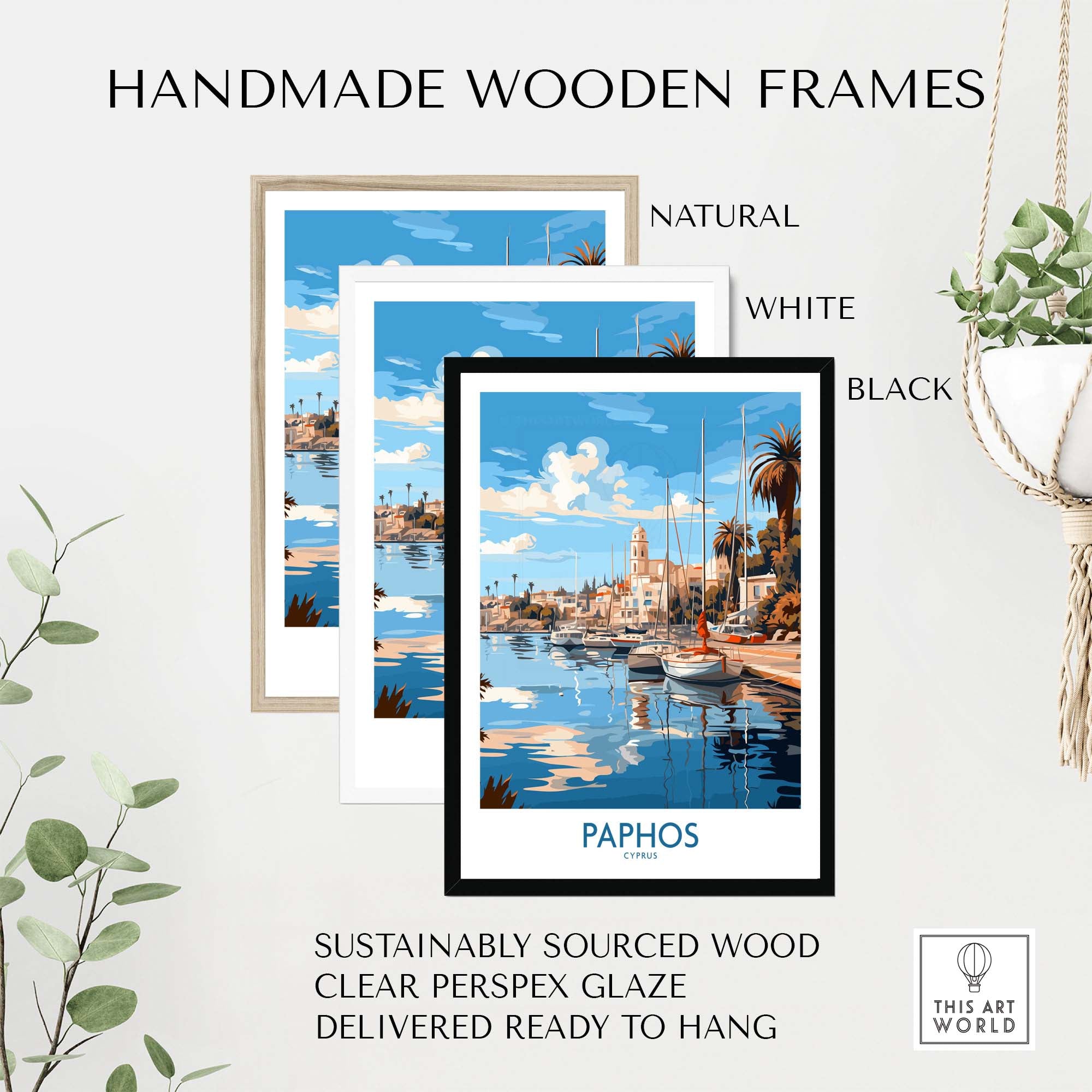 Paphos Wall Print Cyprus