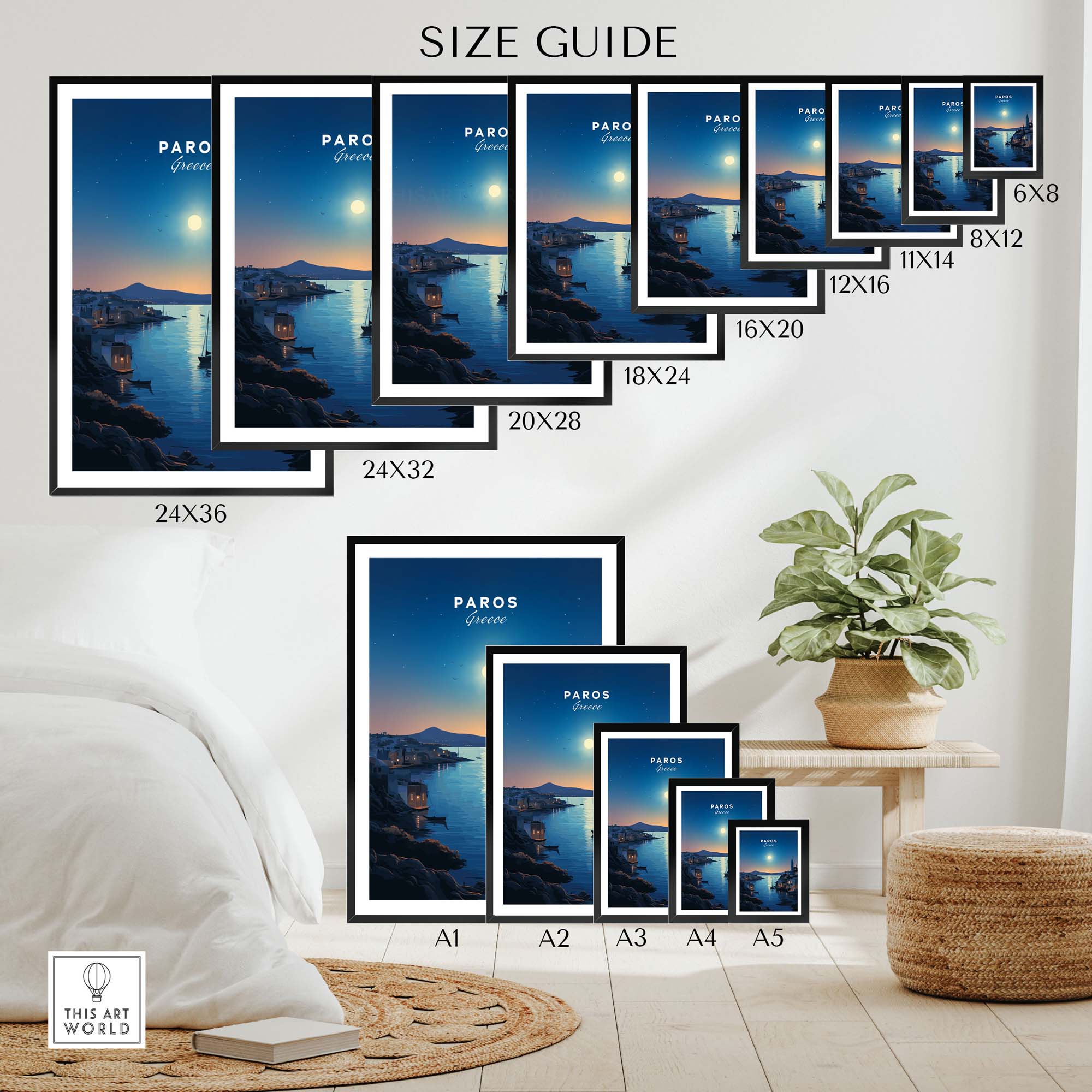 Paros Greece Print