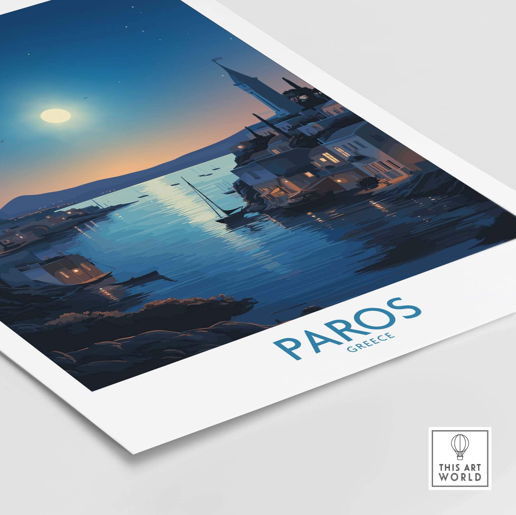 Paros Poster Greece