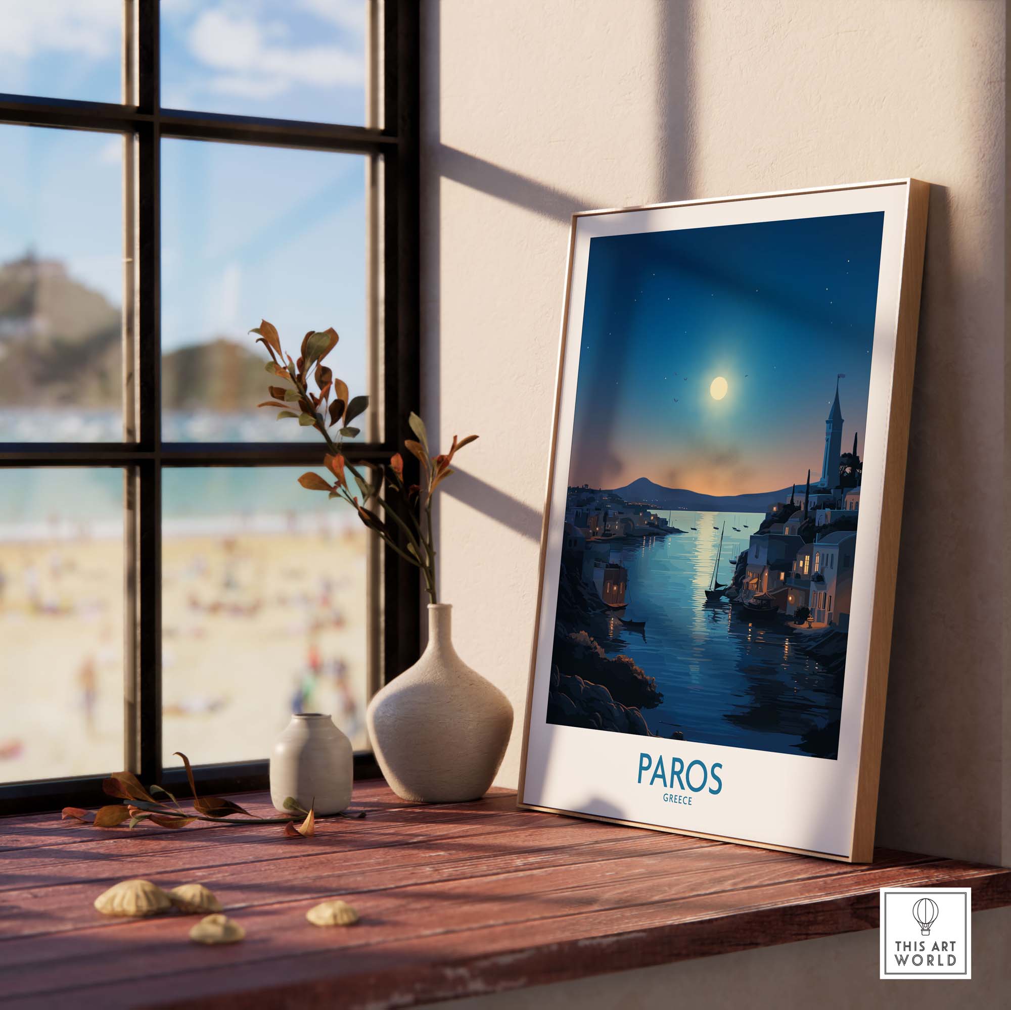 Paros Poster Greece