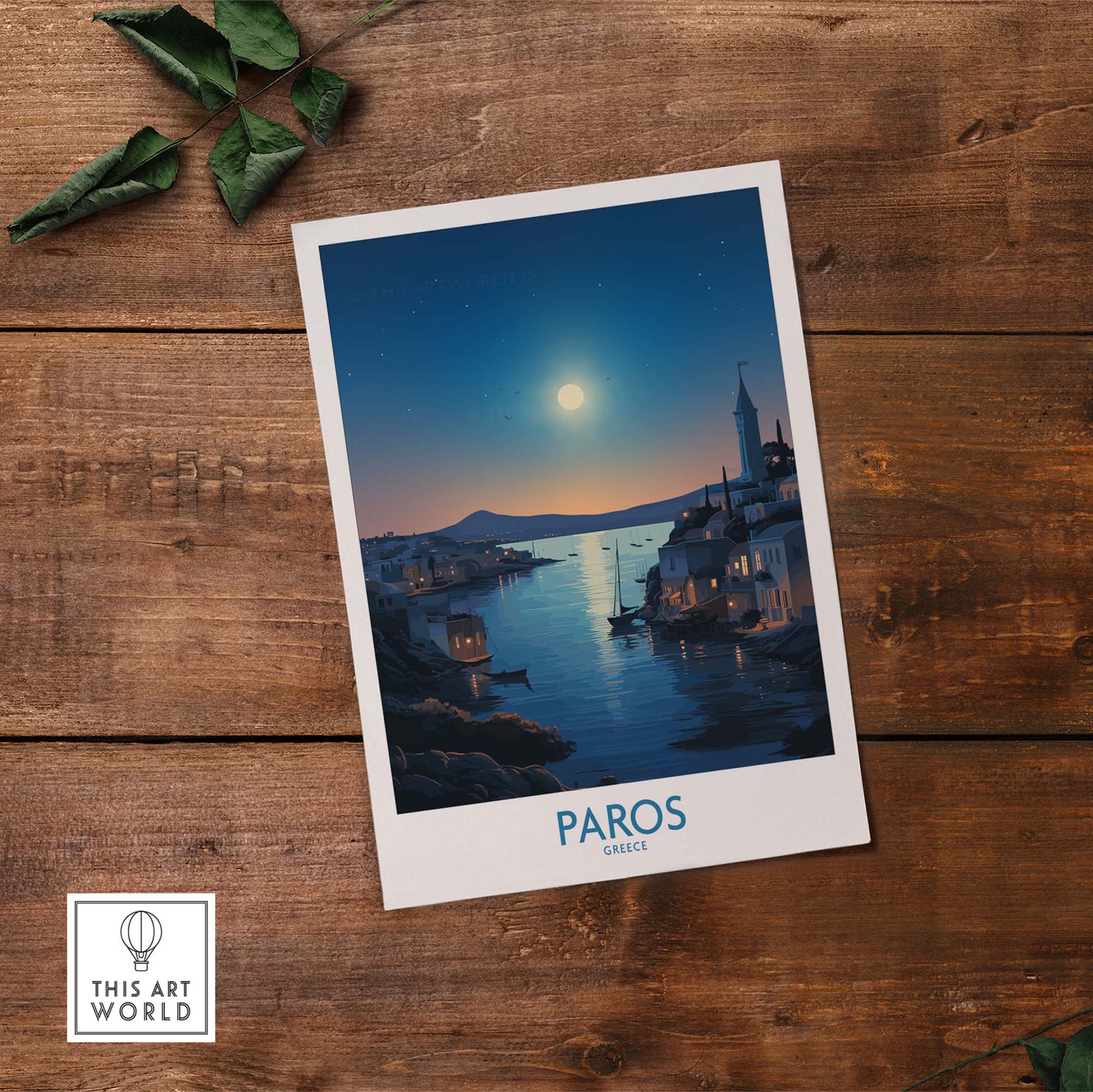 Paros Poster Greece