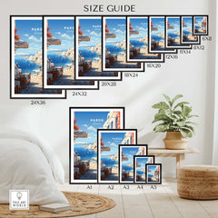 Paros Travel Poster