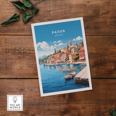 Paxos Travel Poster