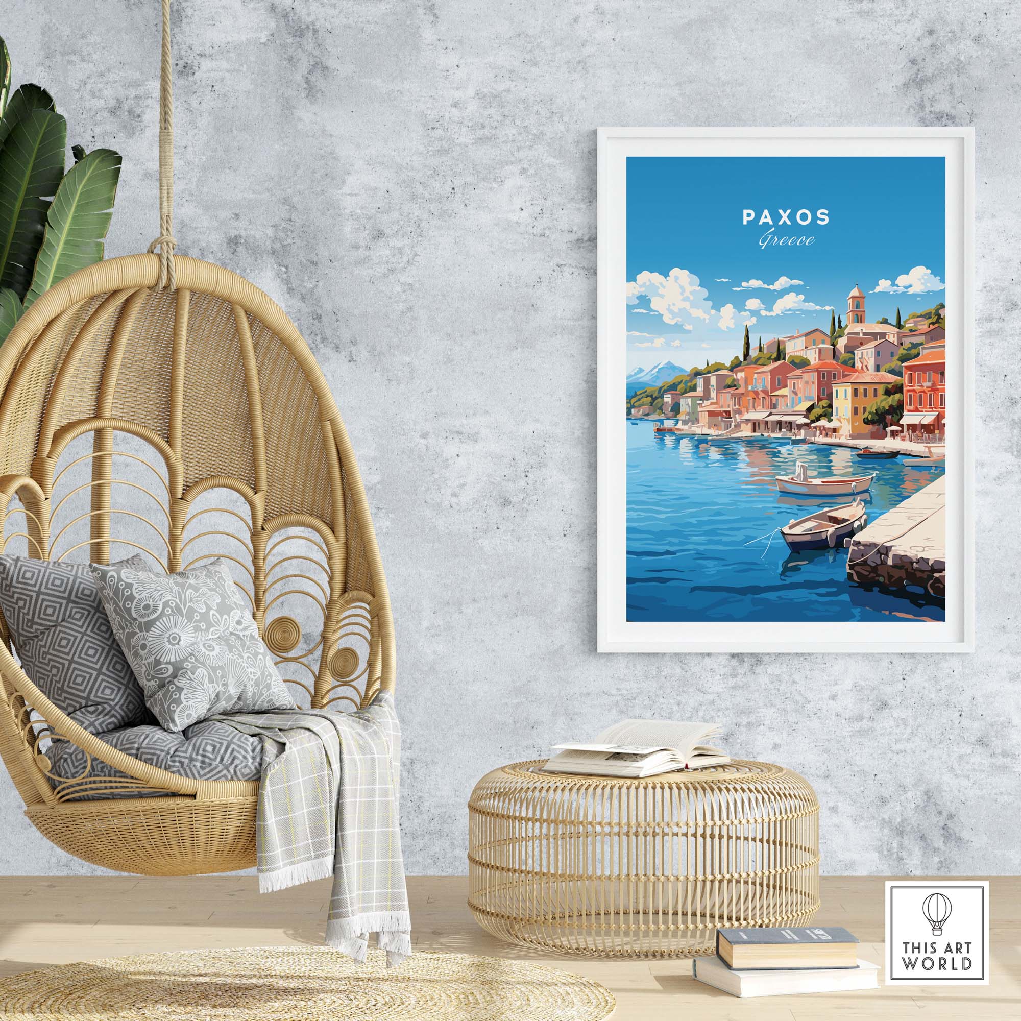 Paxos Travel Poster