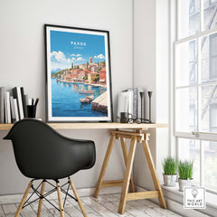 Paxos Travel Poster