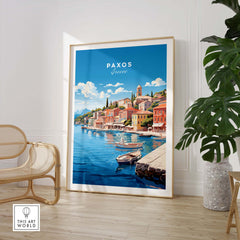 Paxos Travel Poster