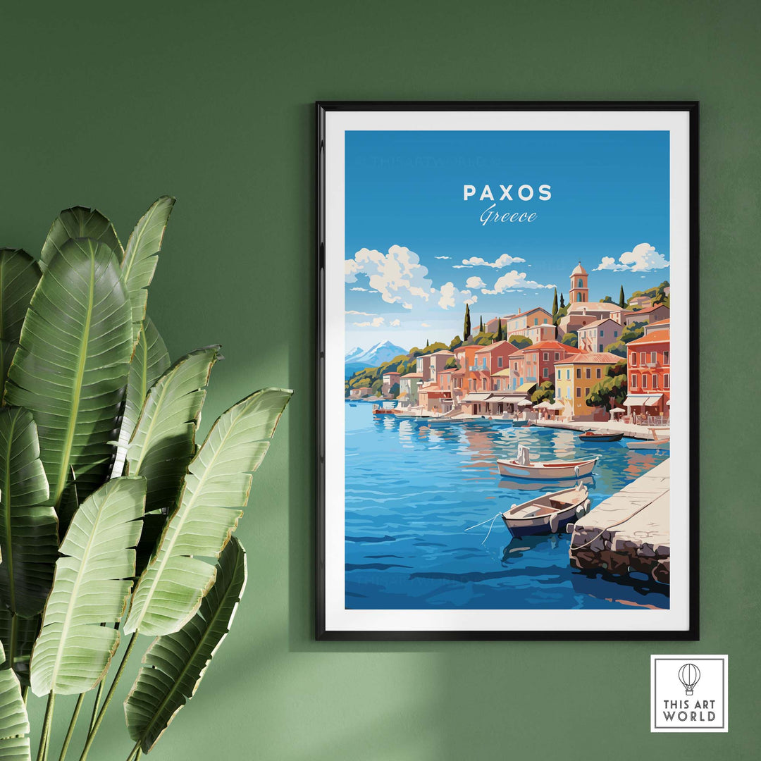Paxos Travel Poster
