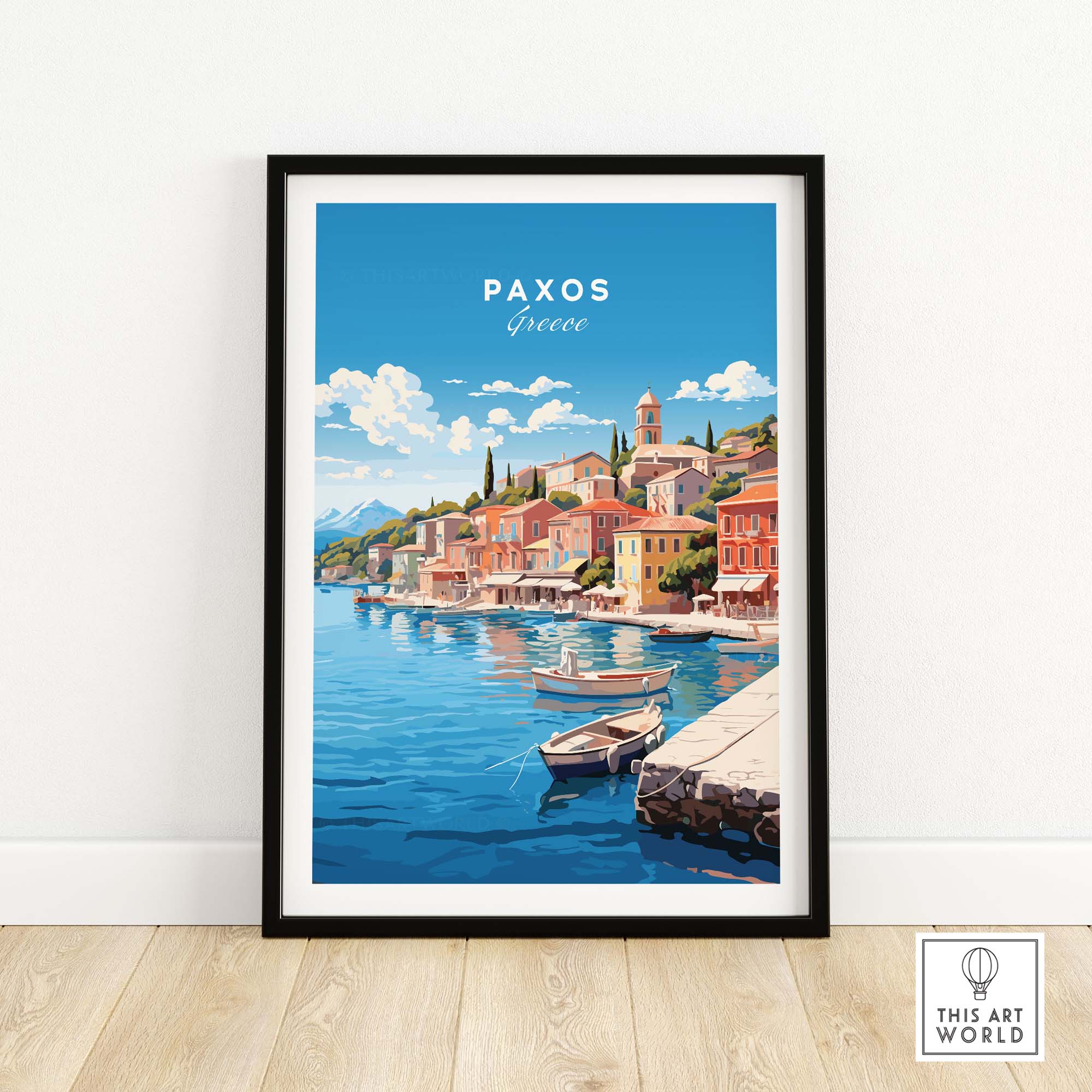 Paxos Travel Poster
