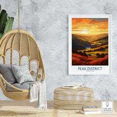 Peak District National Park Poster