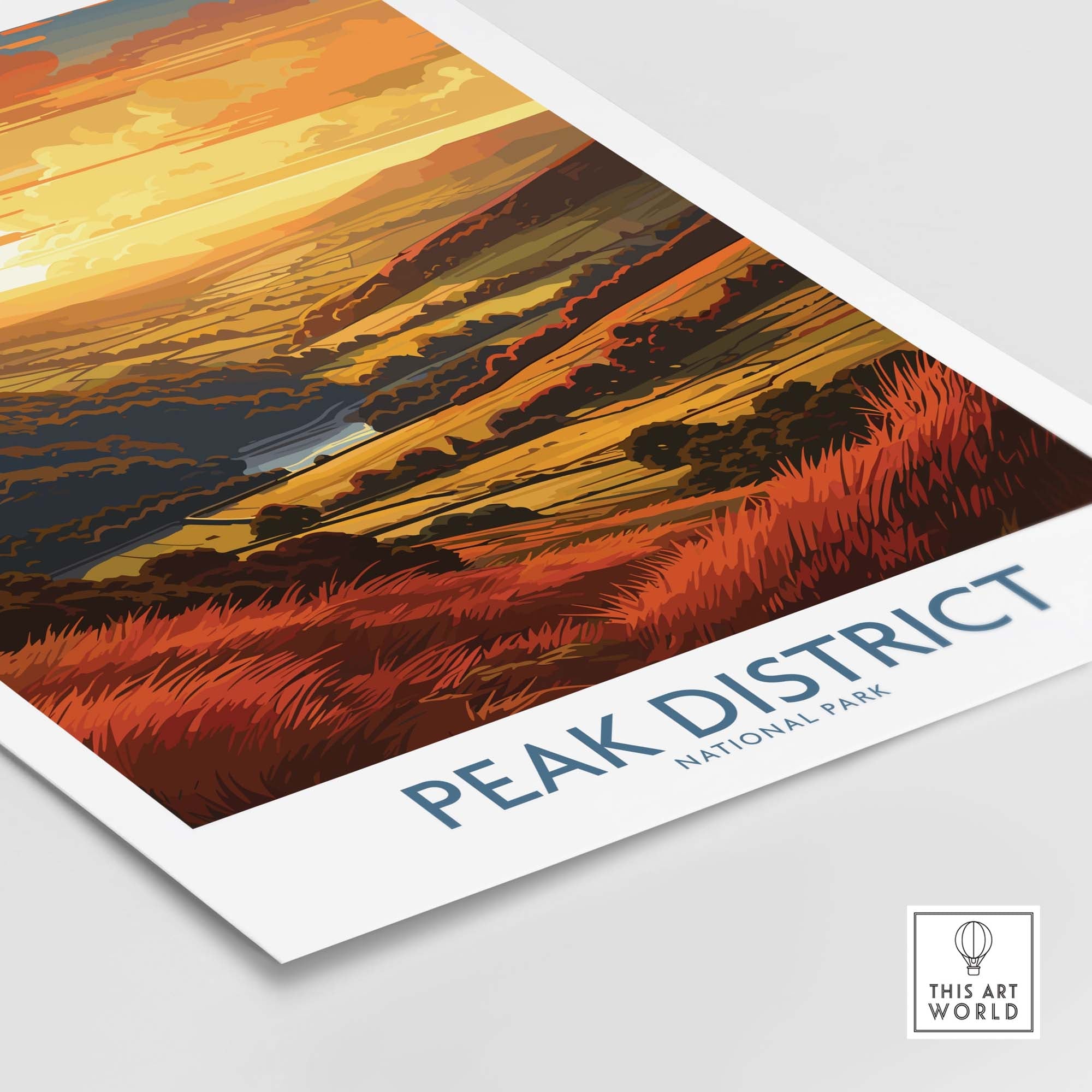 Peak District National Park Poster