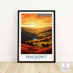 Peak District National Park Poster