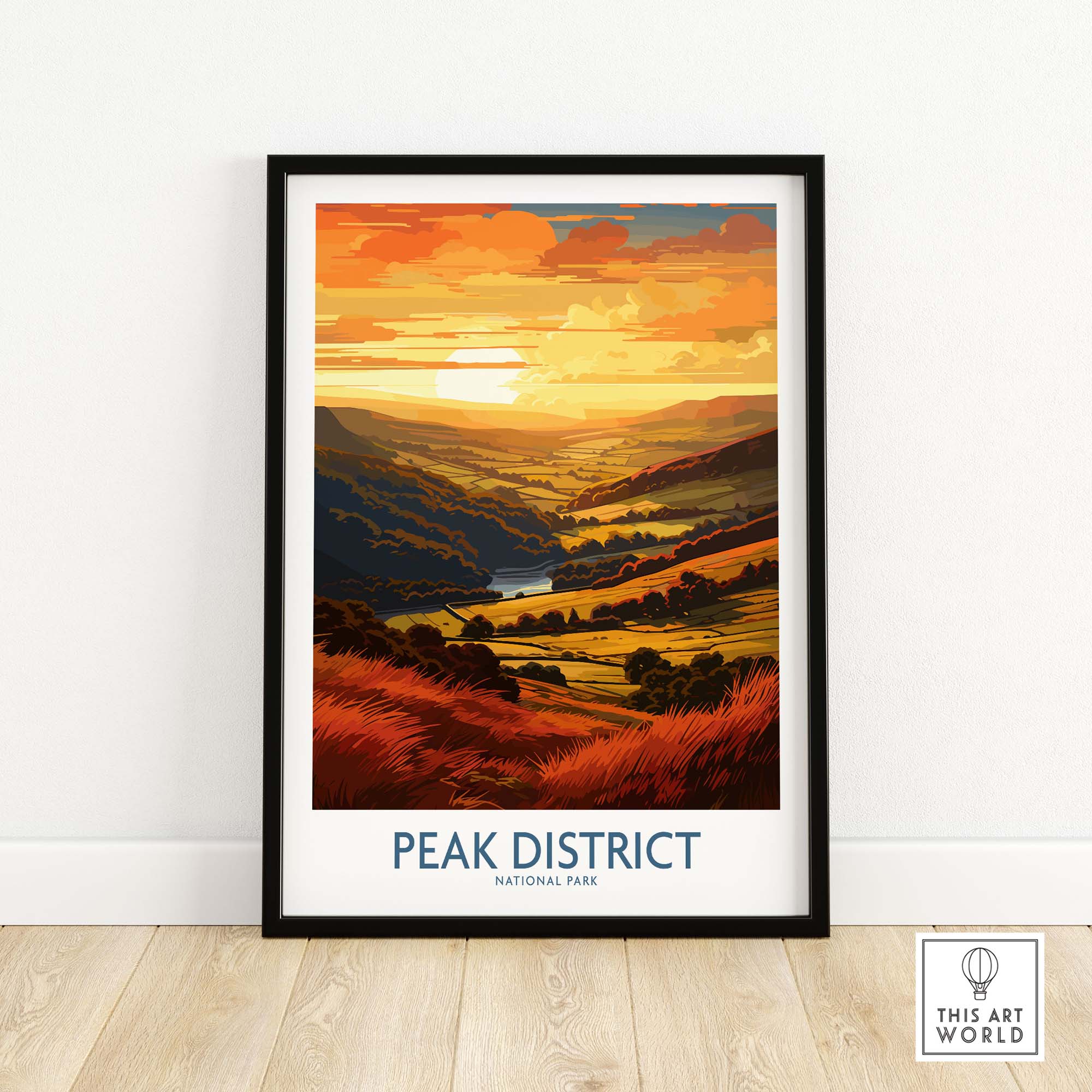 Peak District National Park Poster