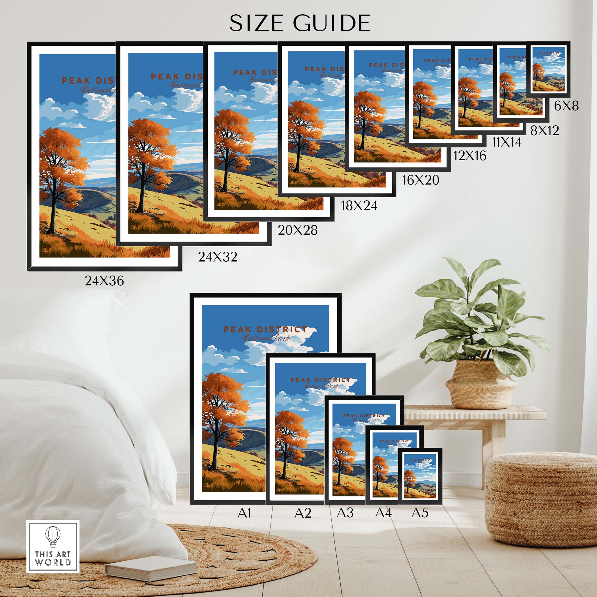 Peak District Poster