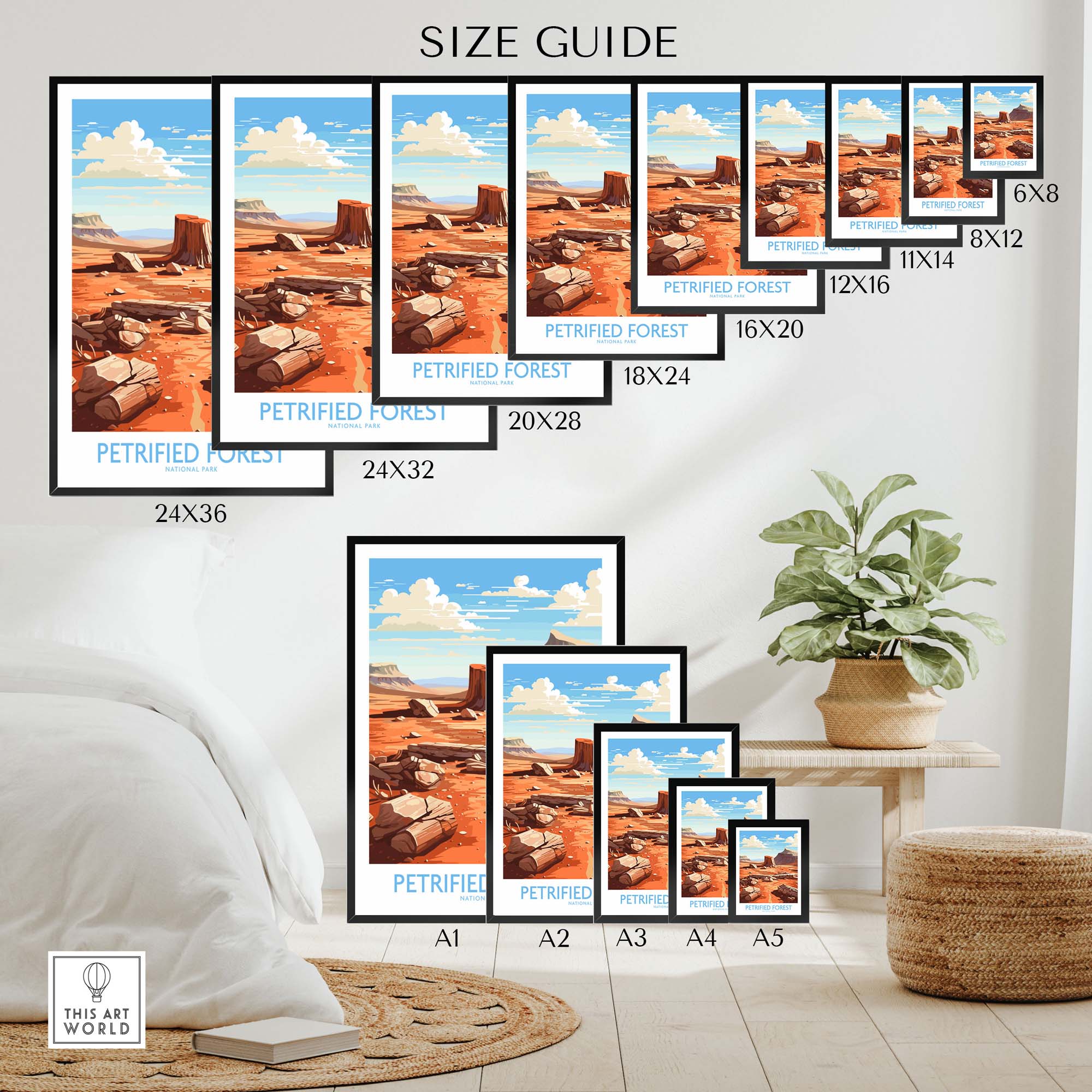 Petrified Forest National Park Print