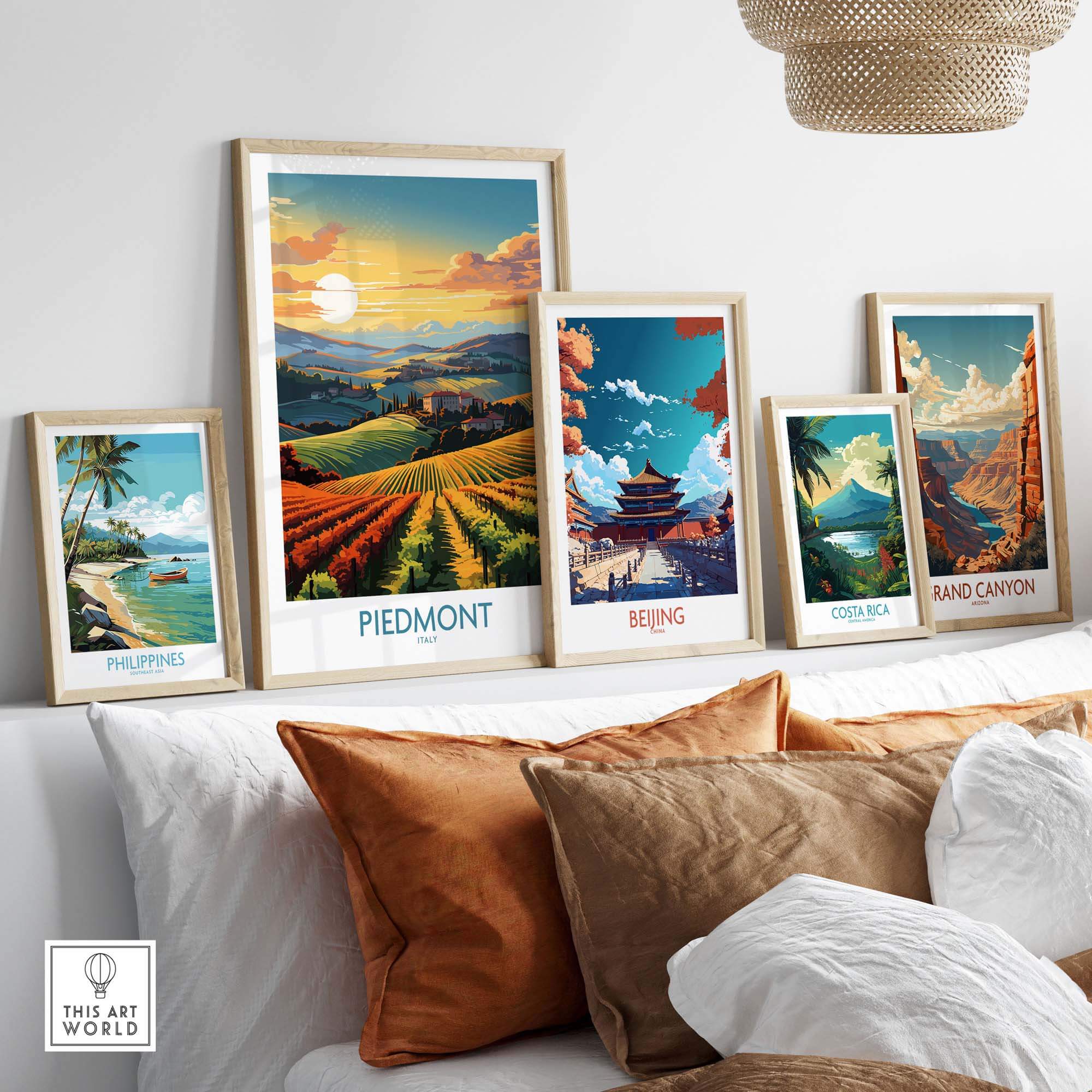 Piedmont Poster Italy