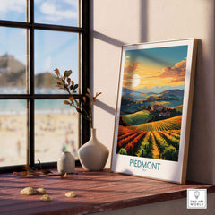 Piedmont Poster Italy