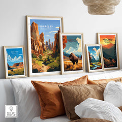Pinnacles National Park Poster