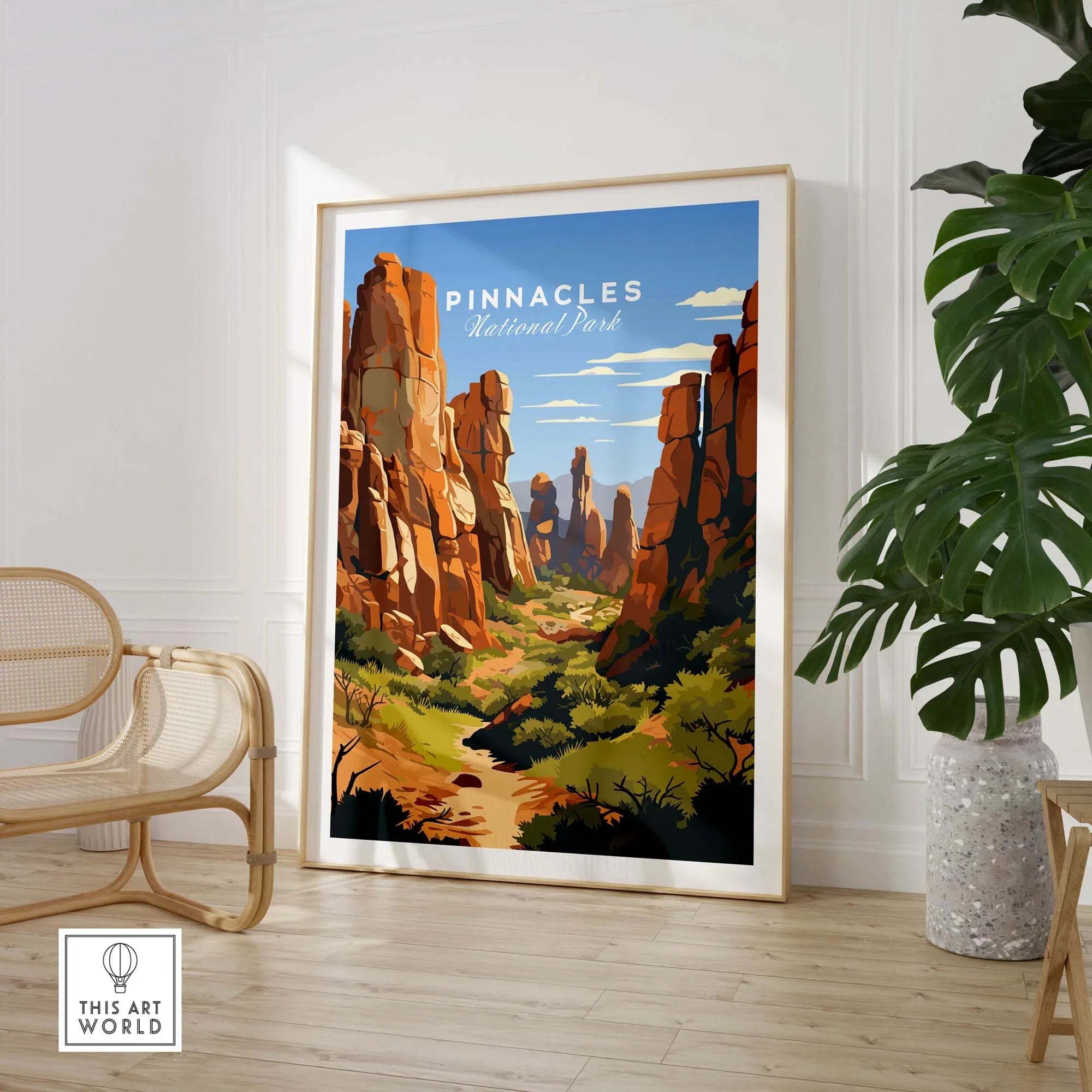Pinnacles National Park Poster exclusive at This Art World