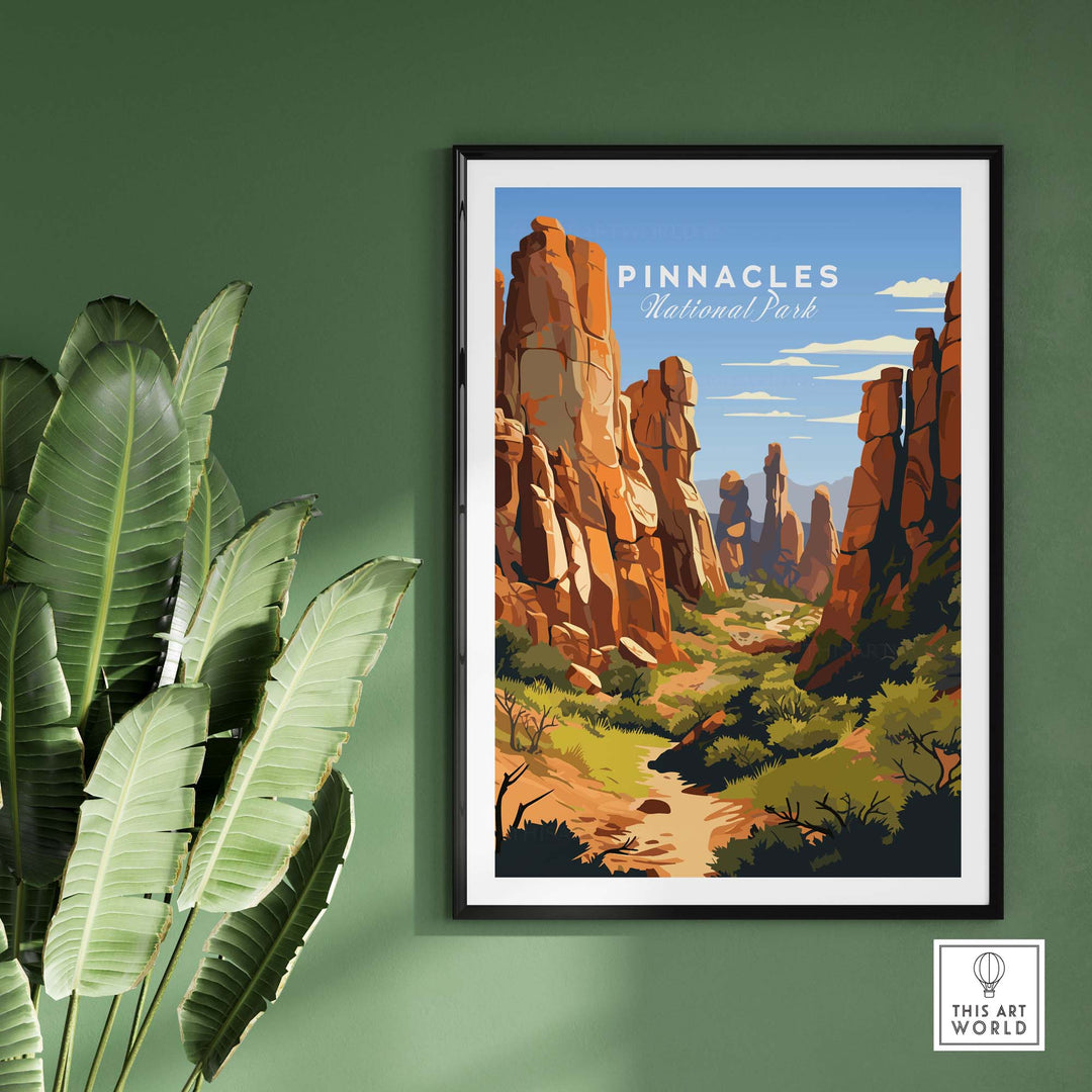 Pinnacles National Park Poster