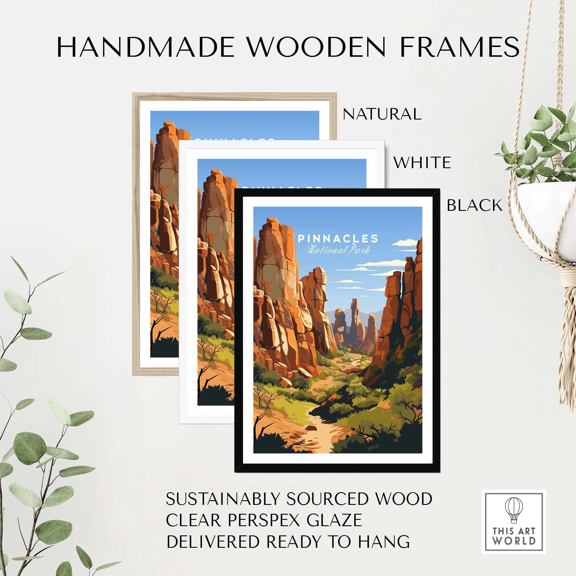 Pinnacles National Park Poster