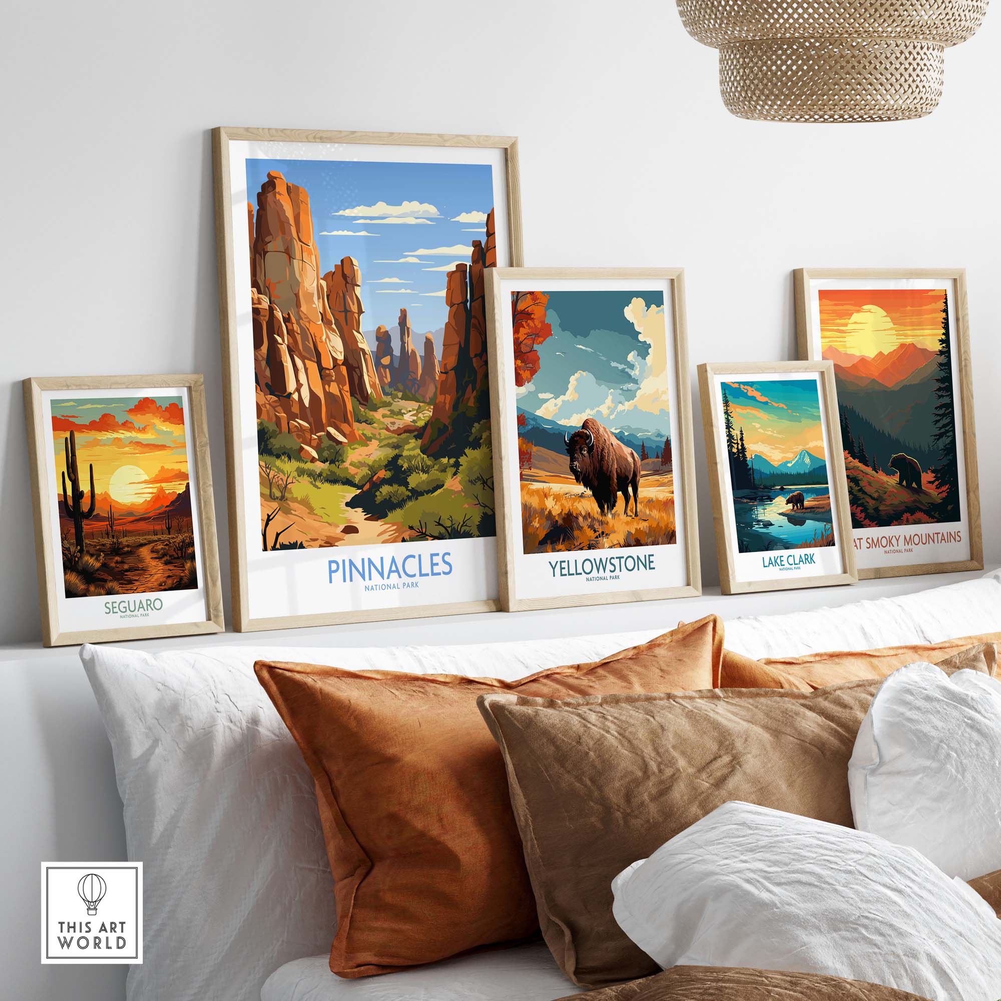 Pinnacles National Park Print